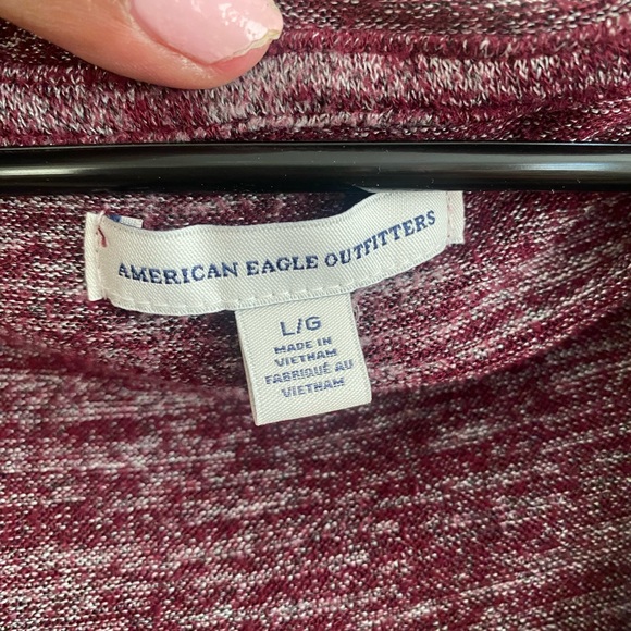 American Eagle lightweight cropped zip sweater - Picture 4 of 4